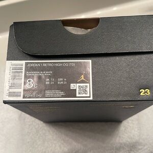 TD boys Air Jordan 1